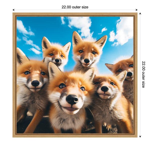 Kate & Laurel Funny Fox Selfie By The Creative Bunch Studio