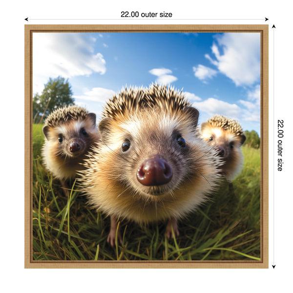 Kate & Laurel Funny Hedgehog Selfie By The Creative Bunch Studio