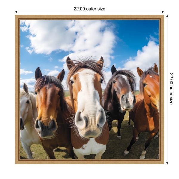 Kate & Laurel Funny Horse Selfie By The Creative Bunch Studio