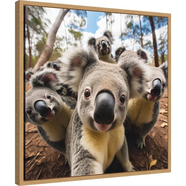 kate & laurel Funny Koala Selfie by The Creative Bunch Studio