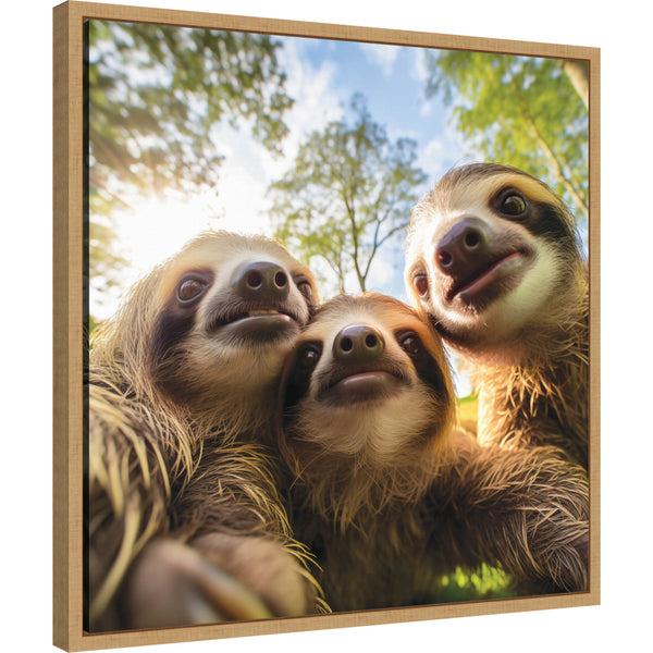 Kate & Laurel Funny Sloth Selfie By The Creative Bunch Studio