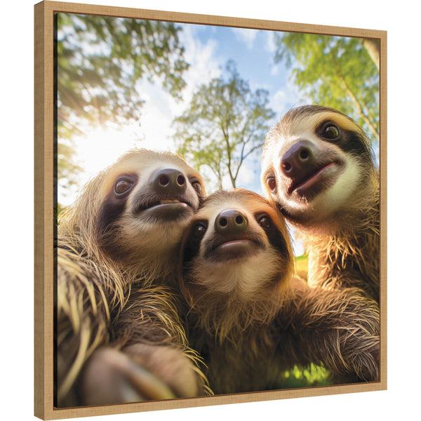 kate & laurel Funny Sloth Selfie by The Creative Bunch Studio