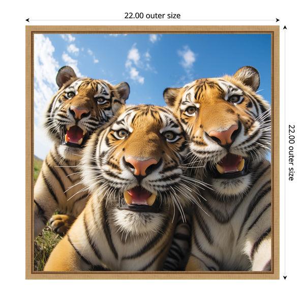 Kate & Laurel Funny Tiger Selfie By The Creative Bunch Studio