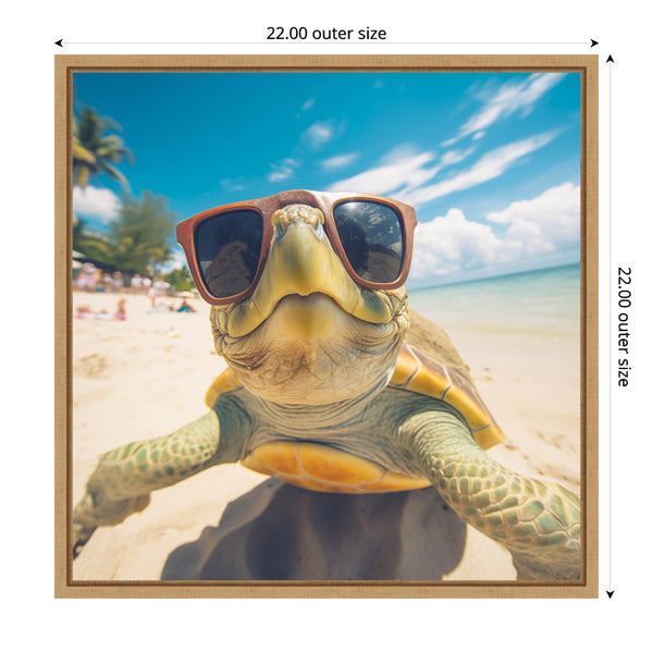 Kate & Laurel Funny Turtle Selfie By The Creative Bunch Studio