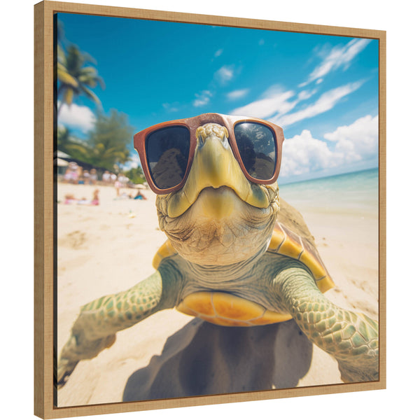 kate & laurel Funny Turtle Selfie by The Creative Bunch Studio