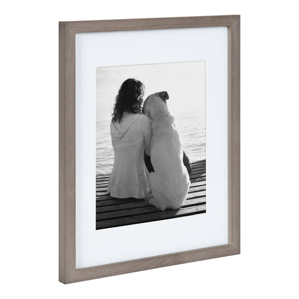 Kate & Laurel Gallery 11x14 Matted To 8x10 Wood Picture Frame Set Of 4