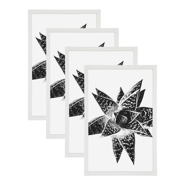 kate & laurel Gallery 11x17 Wood Picture Frame Set of 4