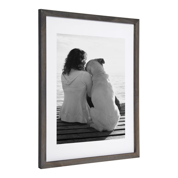 Kate & Laurel Gallery 14x18 Matted To 11x14 Wood Picture Frame Set Of 2