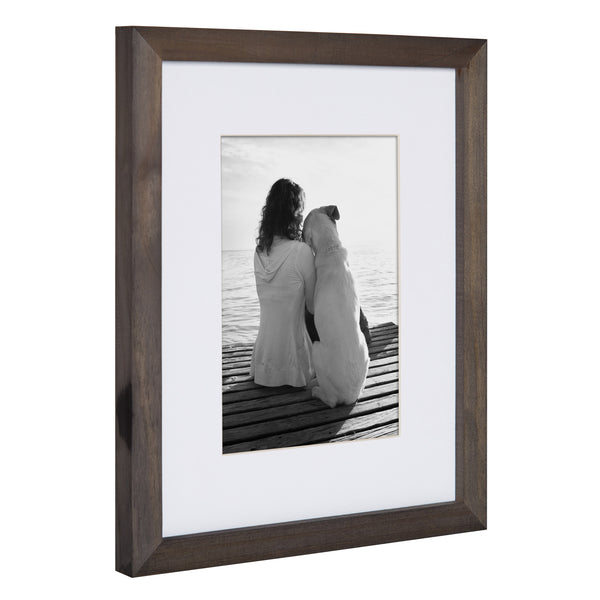 Kate & Laurel Gallery 8x10 Matted To 5x7 Wood Picture Frame Set Of 4