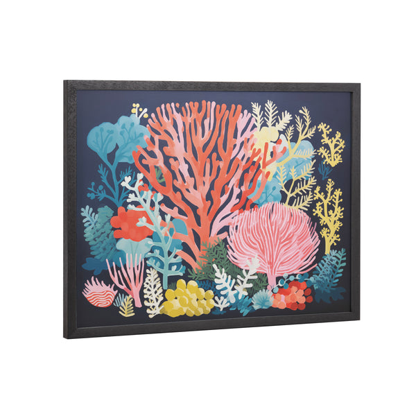 kate & laurel Gallery Bright Coral Underwater Ocean Print by The Creative Bunch Studio