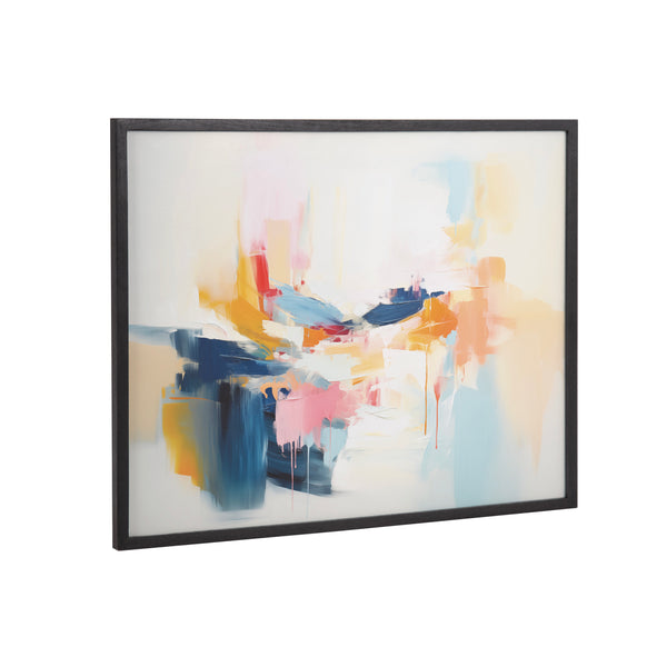 kate & laurel Gallery Elegant Coastal Beach Abstract Print by The Creative Bunch Studio