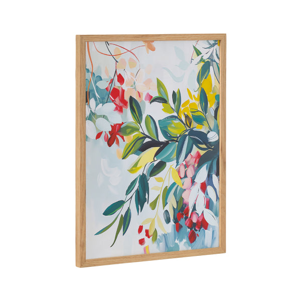 Kate & Laurel Gallery Jewel Tone Botanical Abstract Print By The Creative Bunch Studio