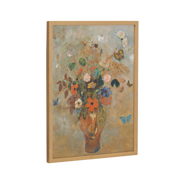 Kate & Laurel Gallery Odilon Redon Still Life With Flowers Print