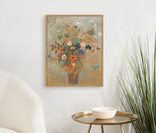 Kate & Laurel Gallery Odilon Redon Still Life With Flowers Print