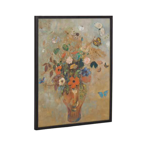 kate & laurel Gallery Odilon Redon Still Life with Flowers Print