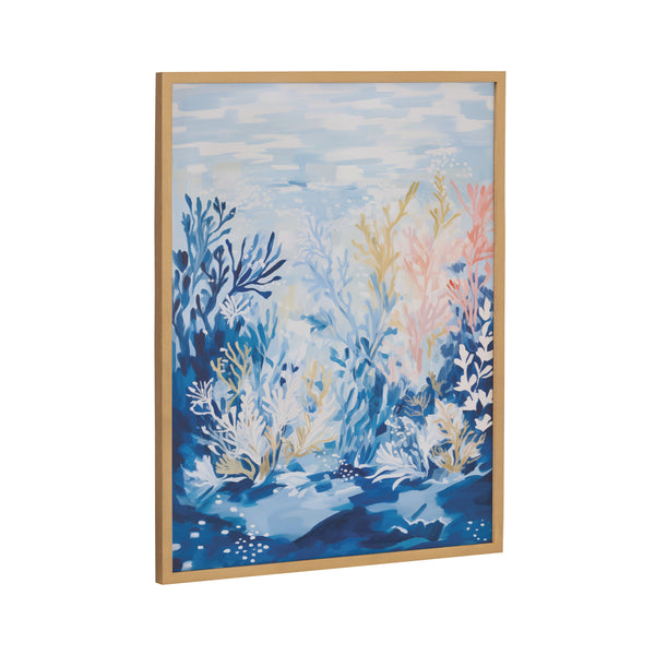 Kate & Laurel Gallery Underwater Ocean Landscape Print By The Creative Bunch Studio