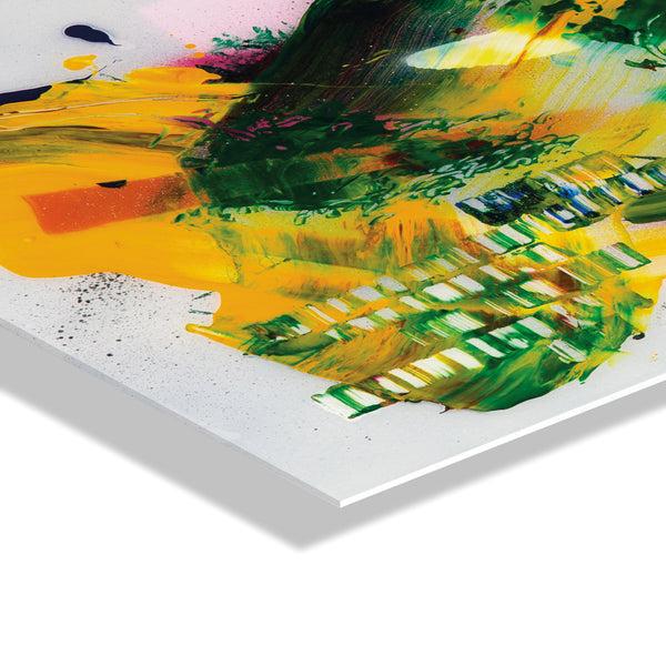 Kate & Laurel Garden Of A Split Second Painting Floating Acrylic Art By Grant Mahr
