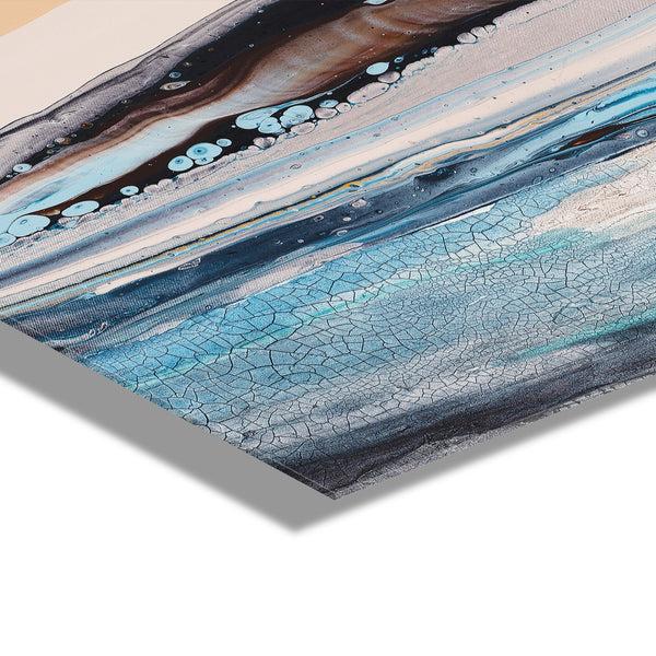 Kate & Laurel Glacier Park Floating Acrylic Art By Xizhou Xie