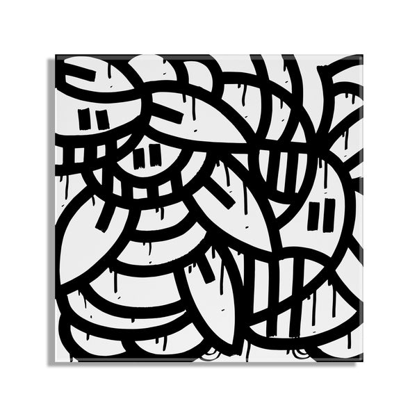 Kate & Laurel It Still Don't Matter If You're Black Or White Floating Acrylic Art By Arm Of Casso