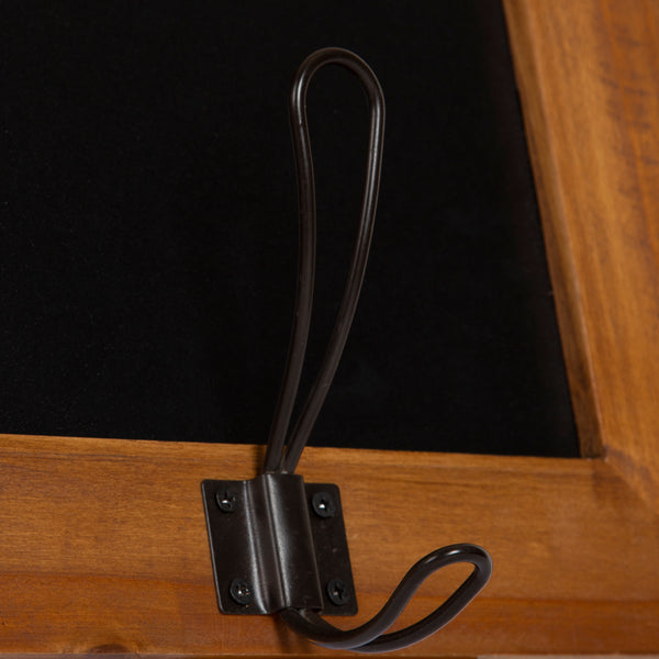 Kate & Laurel Jeran Wall Mounted Wood Chalkboards 3 Piece Set