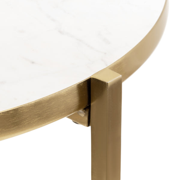 Kate & Laurel Aguilar Glam Side Table