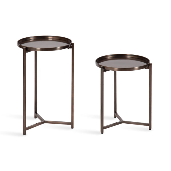 Kate & Laurel Aguilar Plant Stand Set