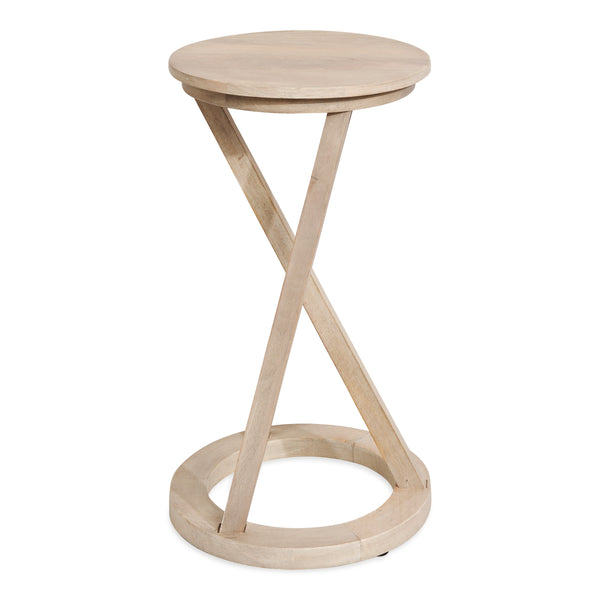 Kate & Laurel Aja Modern Wood Accent Table