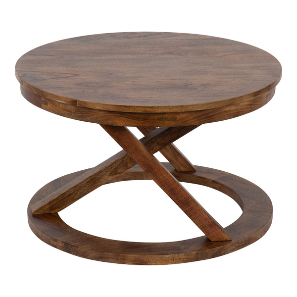 Kate & Laurel Aja Wood Coffee Table