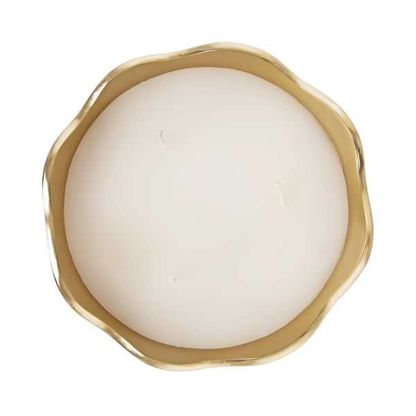 Kate & Laurel Alessia Metal Candle Bowl