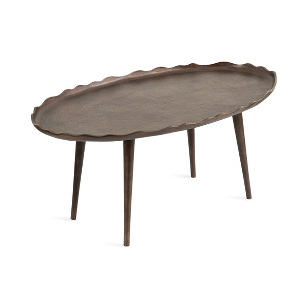 Kate & Laurel Alessia Oval Coffee Table