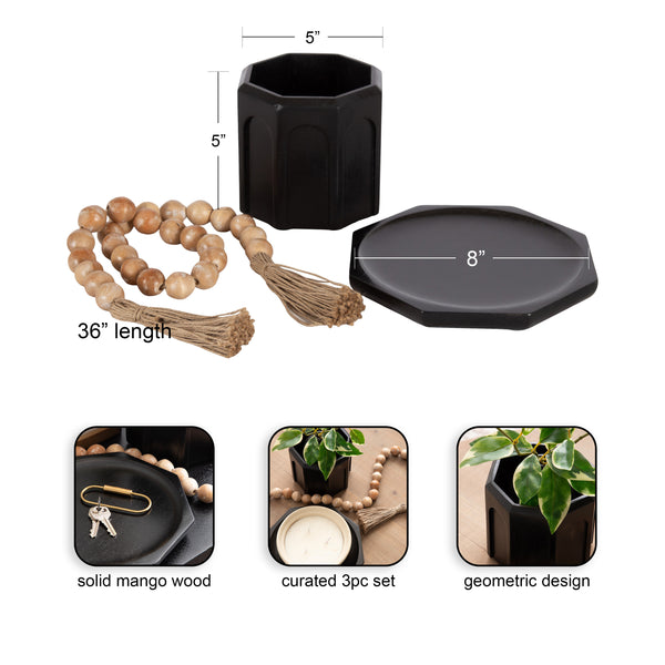 Kate & Laurel Anaya Decorative Accessory Set