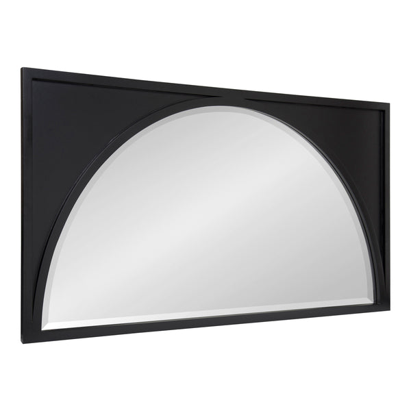 Kate & Laurel Andover Wooden Wall Panel Arch Mirror