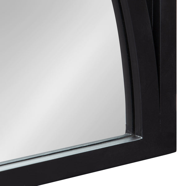 Kate & Laurel Andover Wooden Wall Panel Arch Mirror