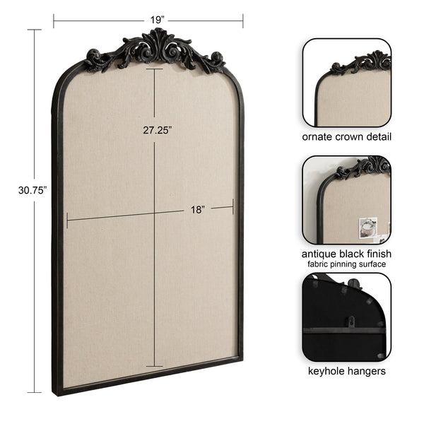 Kate & Laurel Arendahl Arch Framed Pinboard