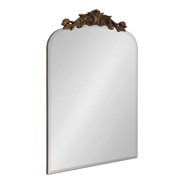 kate & laurel Arendahl Beveled Frameless Arch Mirror