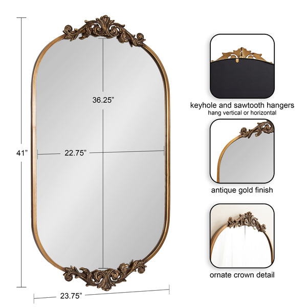 Kate & Laurel Arendahl Capsule Wall Mirror