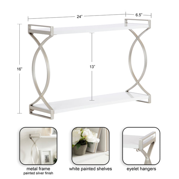 Kate & Laurel Arietta Tiered Shelf