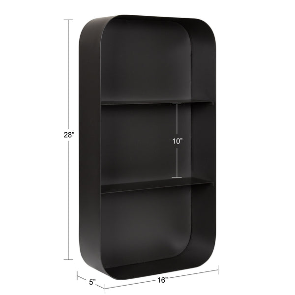 Kate & Laurel Armenta Metal Wall Shelf