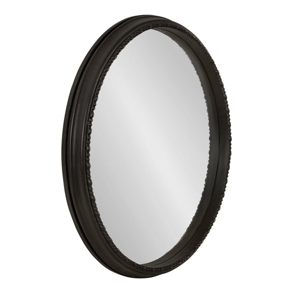 kate & laurel Astele Round Framed Mirror