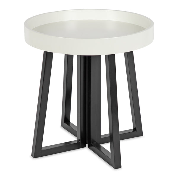 Kate & Laurel Avery Round Wood Side Table