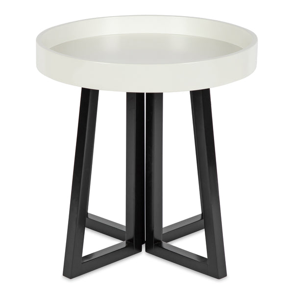 Kate & Laurel Avery Round Wood Side Table
