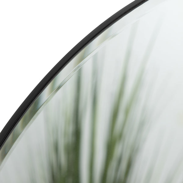 Kate & Laurel Azalea Round Frameless Mirror