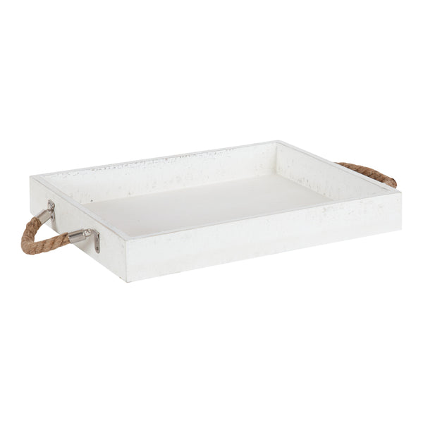 Kate & Laurel Bayville Wooden Decorative Tray