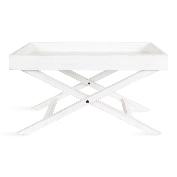 Kate & Laurel Bayville Wooden Tray Coffee Table