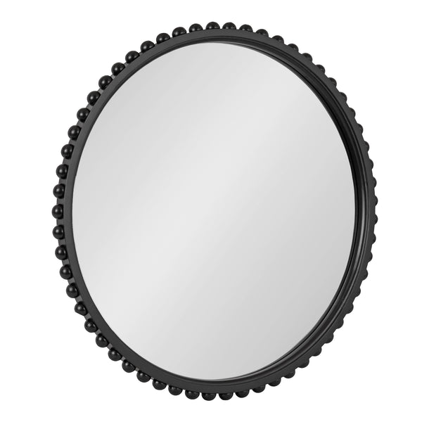 Kate & Laurel Beadbrook Round Wall Mirror