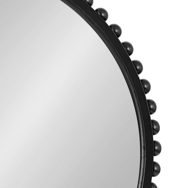 Kate & Laurel Beadbrook Round Wall Mirror