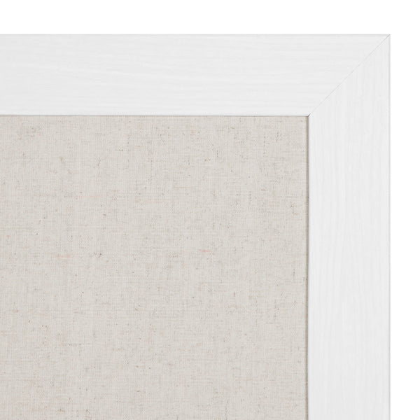 Kate & Laurel Beatrice Framed Linen Fabric Pinboard