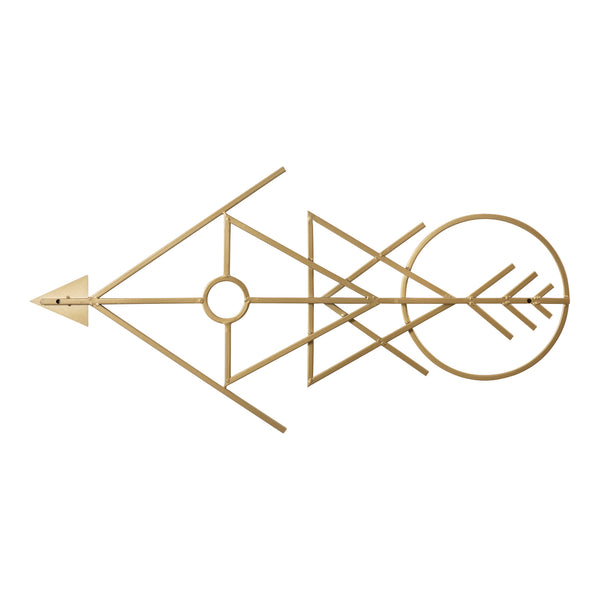 Kate & Laurel Benta Metal Arrow Wall Art