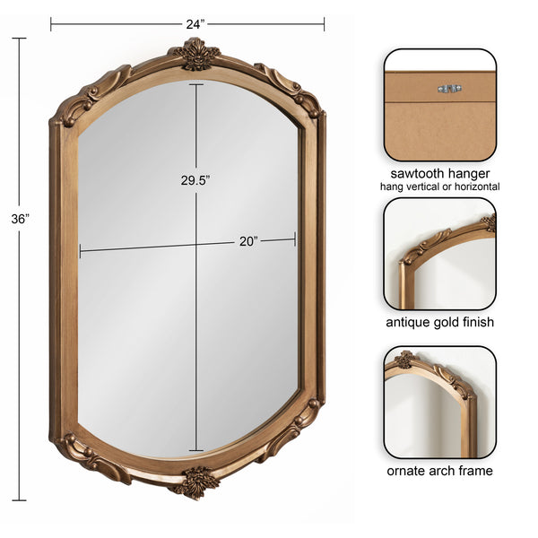 Kate & Laurel Berkshire Wall Mirror