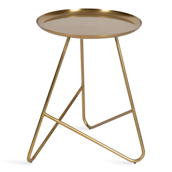 Kate & Laurel Birgit Metal Side Table